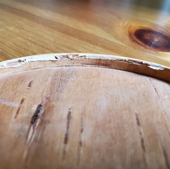 Vintage Birch Bark Trinket Box, made in Russia - Picture 6 of 6